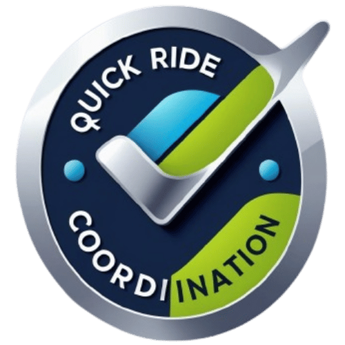 Quick Ride Coordination Logo Design